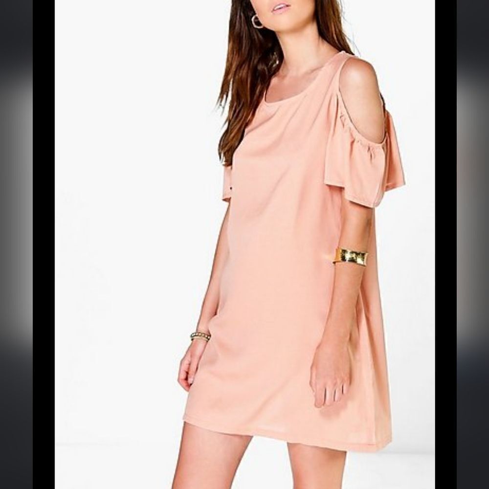Twenty second cold shoulder dress